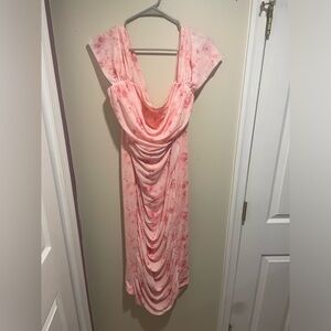 Shein Curve Off the Shoulder Bodycon Dress